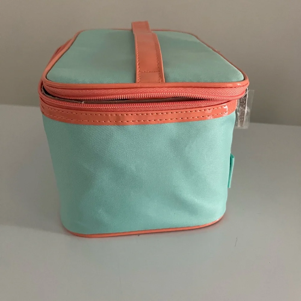 Clinique Green and Orange Makeup Organizer